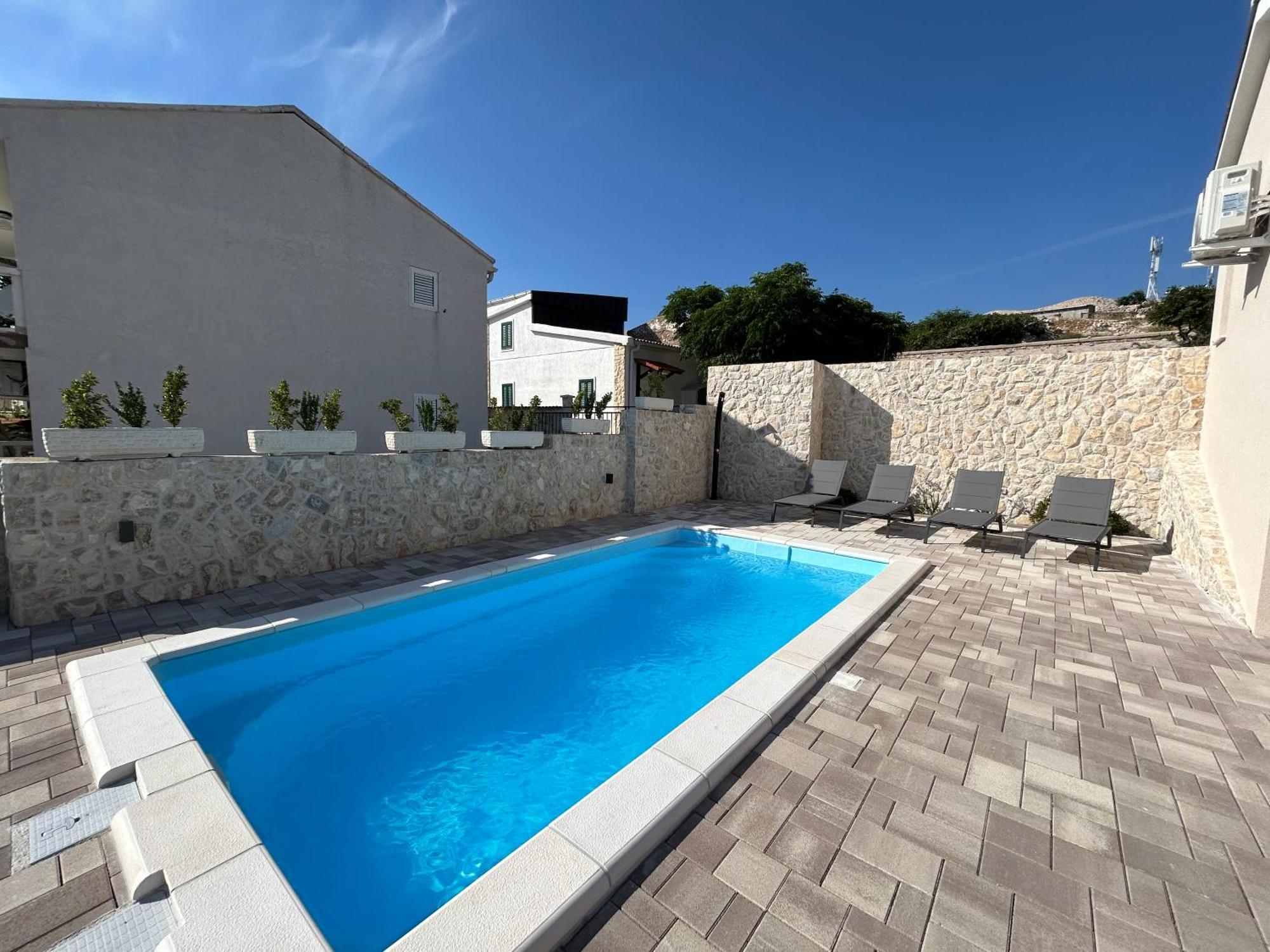 Villa Kamia With Private Heated Pool And Electric Vehicle Adapter Zubovići Εξωτερικό φωτογραφία