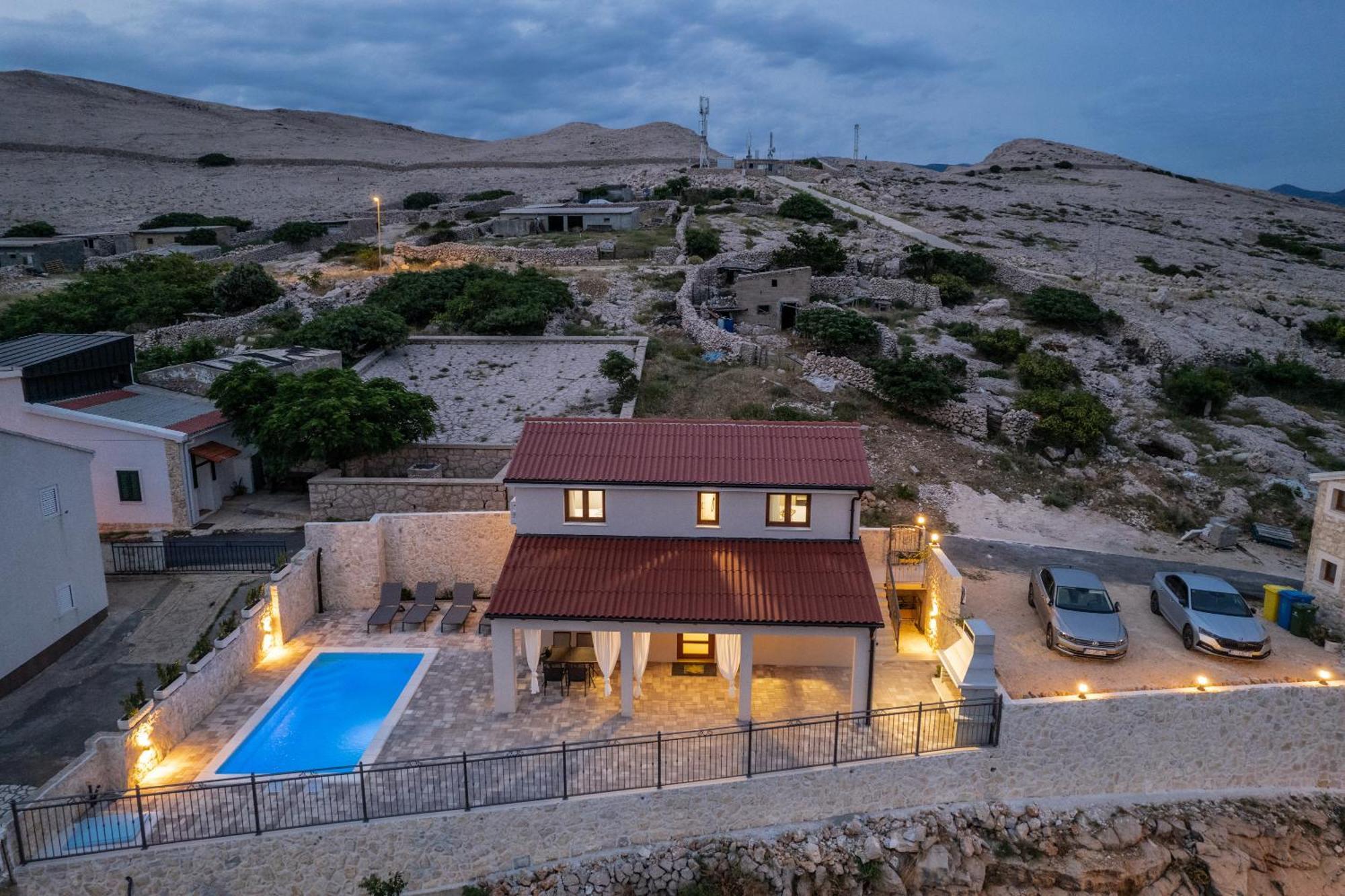 Villa Kamia With Private Heated Pool And Electric Vehicle Adapter Zubovići Εξωτερικό φωτογραφία